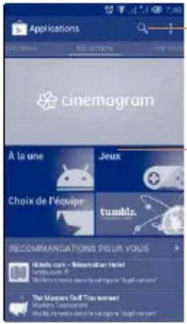 ALCATEL One Touch Idol 6030 - Rechercher des applications à télécharger et les installer - 1