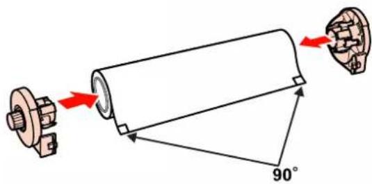 EPSON Stylus Photo R2000 - Chargement du papier rouleau - 2