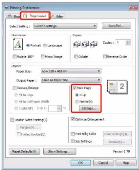 EPSON Stylus Photo R2000 - Configuration des paramètres dans Windows - 1