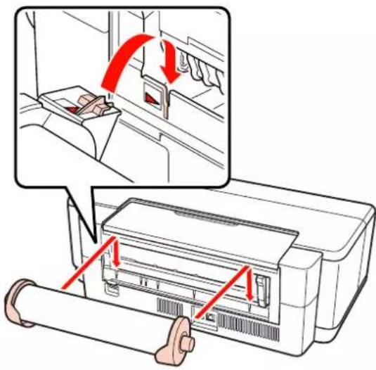 EPSON Stylus Photo R2000 - Chargement du papier rouleau - 4