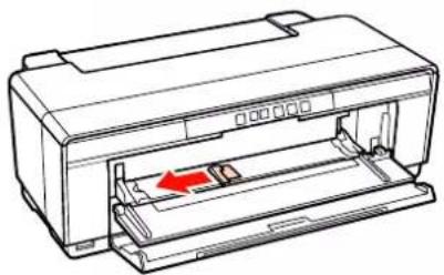 EPSON Stylus Photo R2000 - Déplacez le guide des bords complètement sur la gauche. - 1