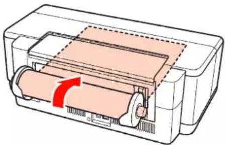 EPSON Stylus Photo R2000 - Chargement du papier rouleau - 6