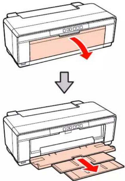 EPSON Stylus Photo R2000 - Chargement du papier dans le bac feuille à feuille automatique - 5