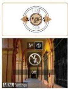 FUNC SET ONION MENU Settings