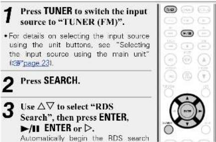DENON RCD-N8 - RDS Search - 1