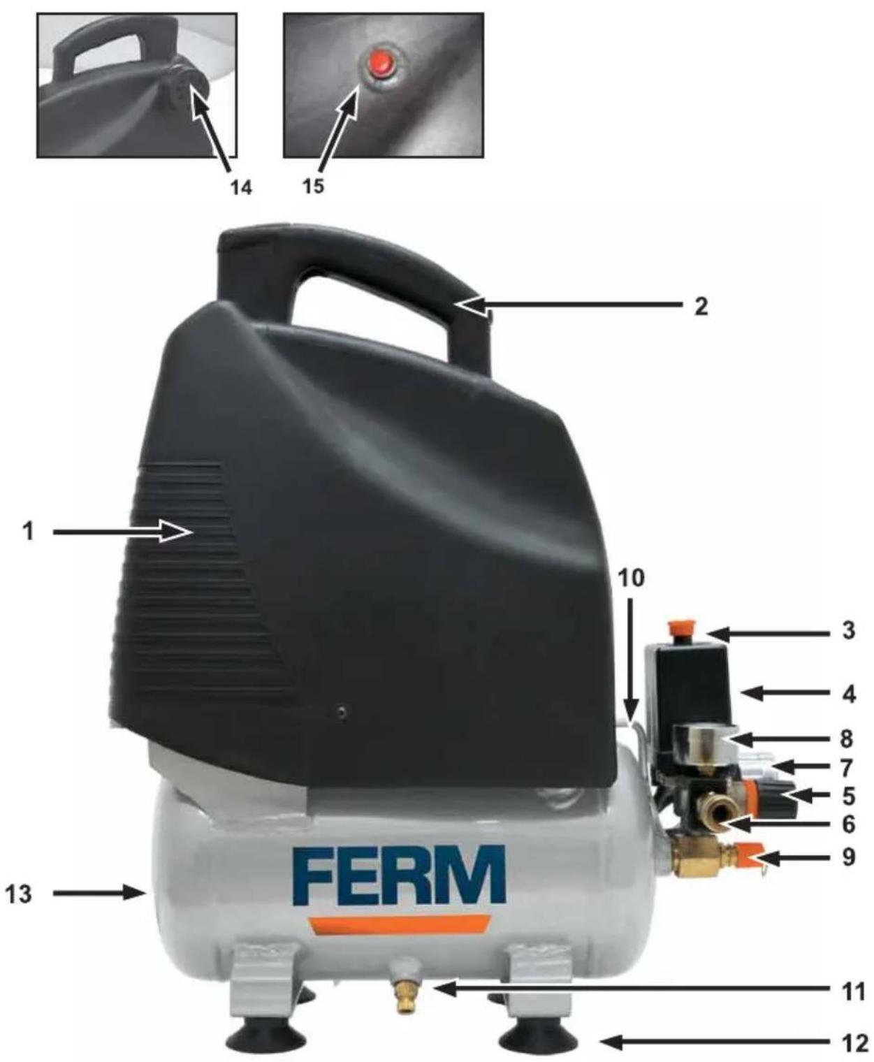 Ferm CRM1041 - 1