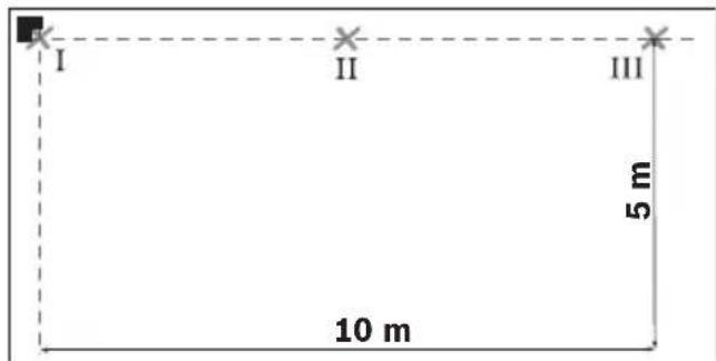 BOSCH GTL 3 Professional - 檢查 0 度激光和 45 度激光之間的角度精度 - 1