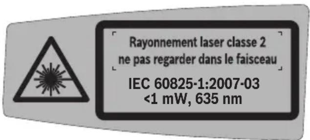 BOSCH GTL 3 Professional - Consignes de sécurité - 2