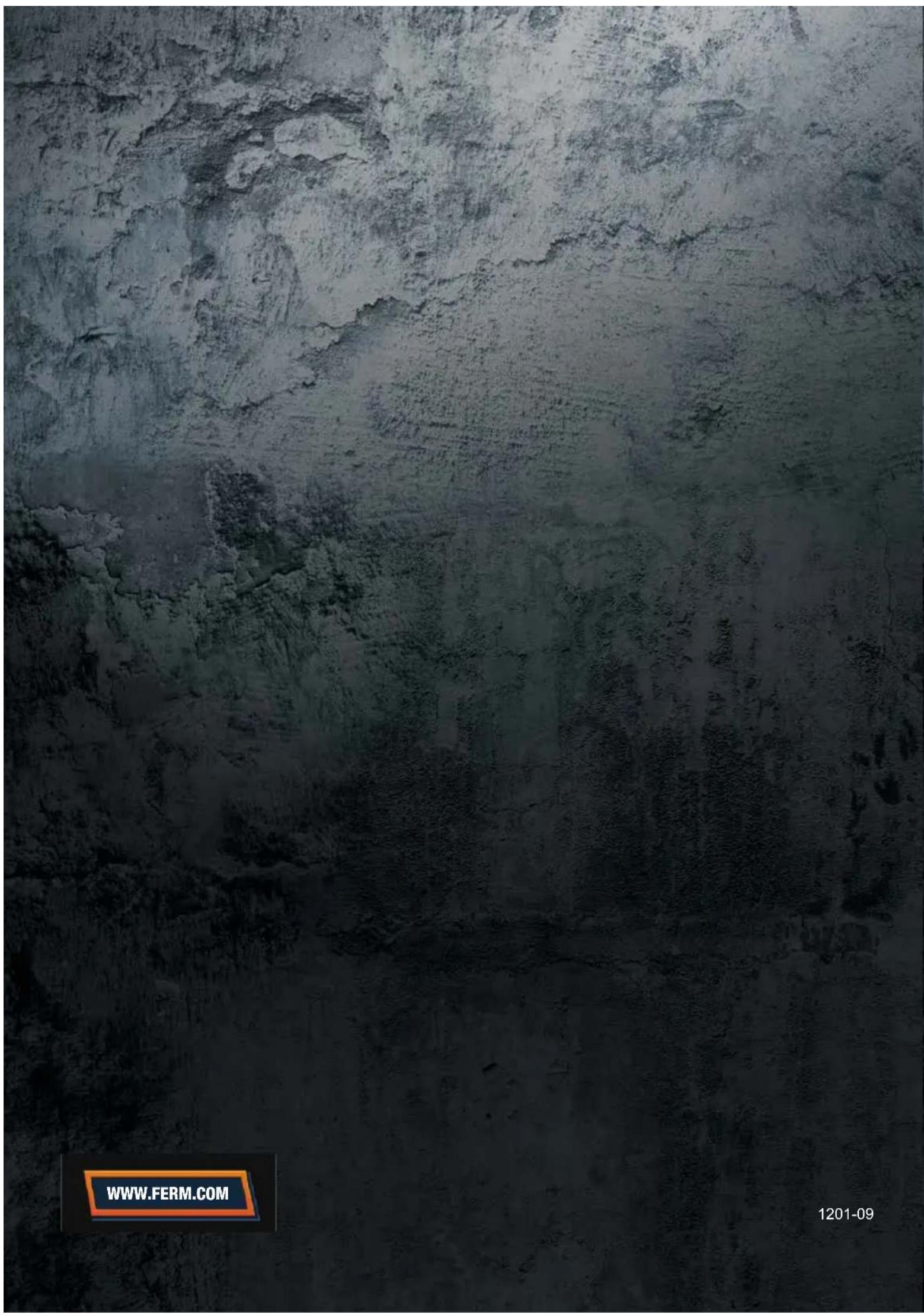 WWW.FERM.COM 1201-09