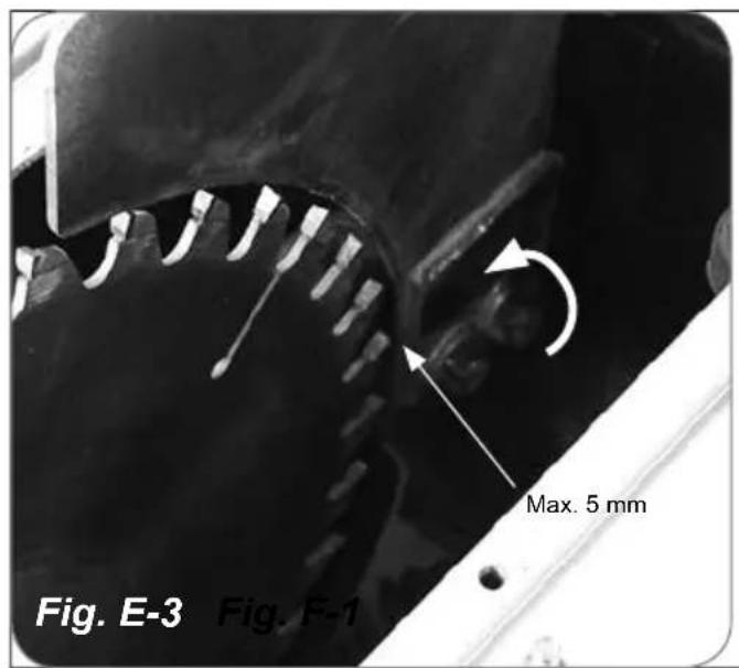 Fig. E-3 Fig. F-1 Max. 5 mm