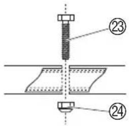 GARDENA EH 600/36 - Draairichting van de hakmessen! De richtingspijl op het drijfwerk en de nieuwe hakmessen moeten dezelfde draairichting hebben. - 1