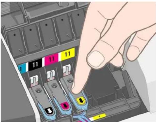 HP Designjet 111 - Remplacer les têtes d'impression - 8