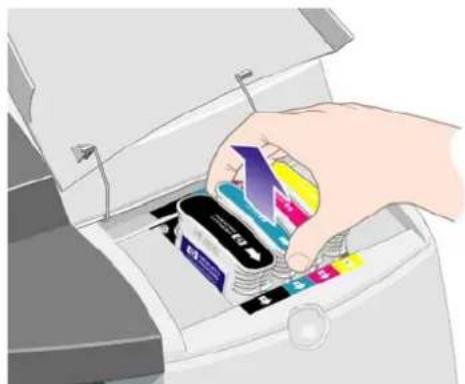 HP Designjet 111 - Remplacement des cartouches d'encre - 2