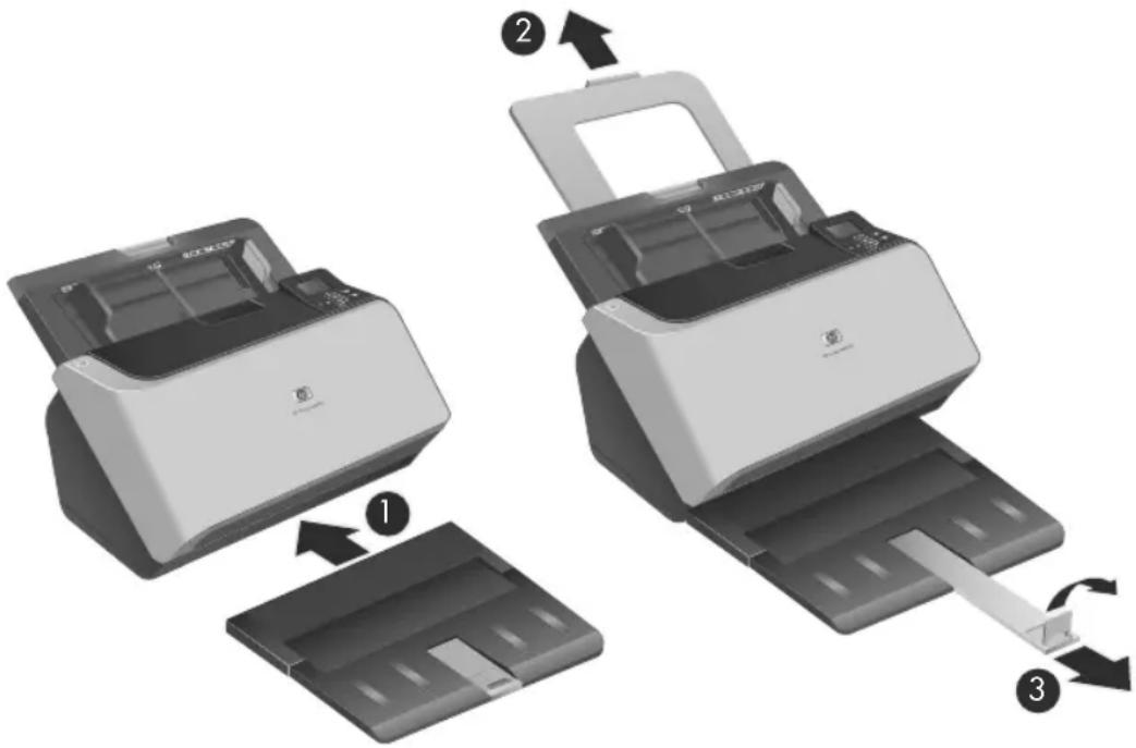 HP ScanJet Enterprise 9000 - Preparación del escáner para su uso - 1