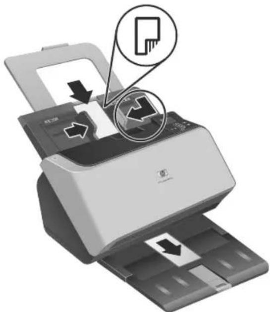 HP ScanJet Enterprise 9000 - Chargement des cartes - 1