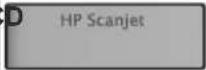 HP ScanJet Enterprise 9000 - Botões do painel frontal do scanner - 2