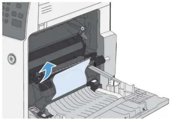 HP LaserJet Enterprise CM4540 MFP - Suppression des bourrages dans la porte droite - 2