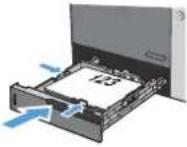 HP LaserJet Enterprise CM4540 MFP - Orientation du papier pour le chargement du bac 2 ou des bacs 3, 4 et 5 - 3