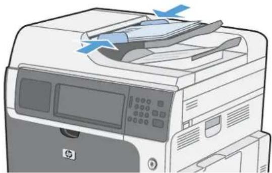 HP LaserJet Enterprise CM4540 MFP - Envoi d'un document numérisé vers un lecteur Flash USB - 2