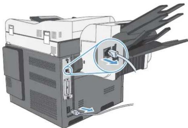 HP LaserJet Enterprise CM4540 MFP - Installation des cartes externes E/S - 4