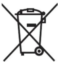 HP LaserJet Enterprise CM4540 MFP - Mise au rebut des déchets d'équipement électronique par les particuliers dans l'Union européenne - 1