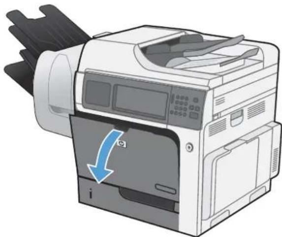 HP LaserJet Enterprise CM4540 MFP - Remplacement du réservoir de récupération du toner - 2