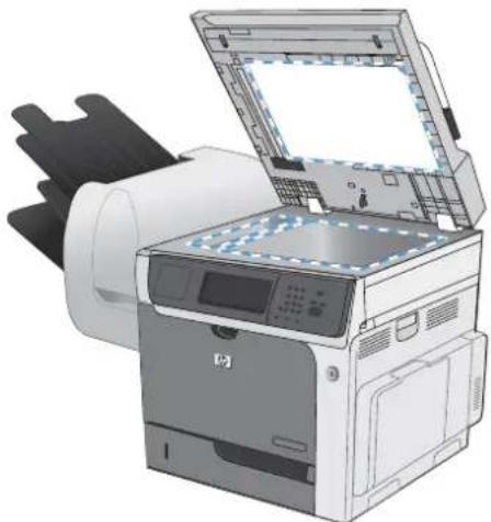 HP LaserJet Enterprise CM4540 MFP - Amélioration de la qualité d'impression des copies - 1
