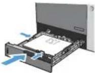 HP LaserJet Enterprise CM4540 MFP - Orientation du papier pour le chargement du bac 2 ou des bacs 3, 4 et 5 - 4