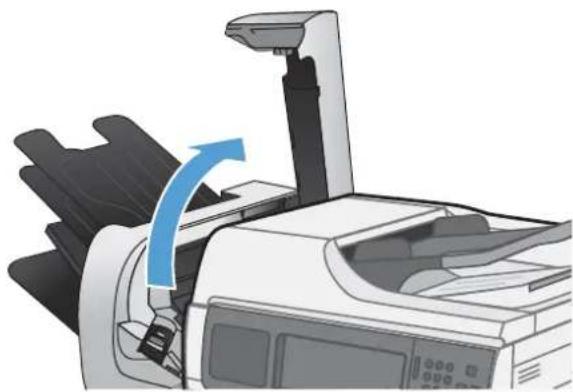 HP LaserJet Enterprise CM4540 MFP - Remplacement de la cartouche d'agrafes - 1
