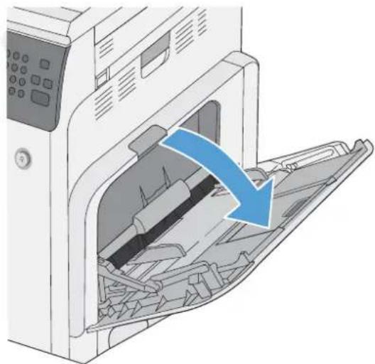 HP LaserJet Enterprise CM4540 MFP - Chargement du bac 1 - 1