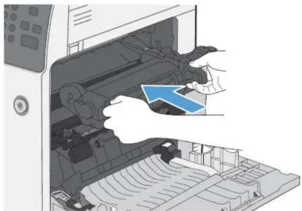 HP LaserJet Enterprise CM4540 MFP - Suppression des bourrages dans la porte droite - 5