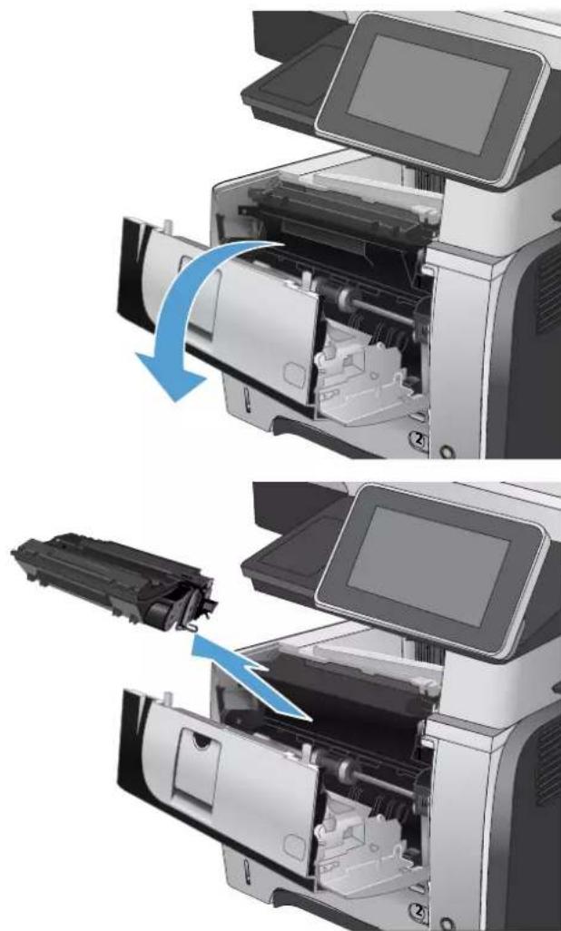 HP LaserJet Enterprise 500 MFP M525 - Supprimez les bourrages au niveau de la porte arrière et dans la zone de fusion - 2