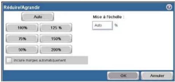 HP LaserJet Enterprise 500 MFP M525 - Réduction ou agrandissement d'une image de copie - 4
