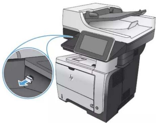 HP LaserJet Enterprise 500 MFP M525 - Numériser et enregistrer le document - 2