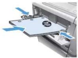 HP LaserJet Enterprise 500 MFP M525 - Capacité du bac et orientation du papier - 1