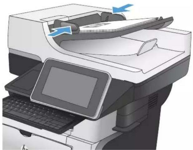 HP LaserJet Enterprise 500 MFP M525 - Numériser et enregistrer le document - 1