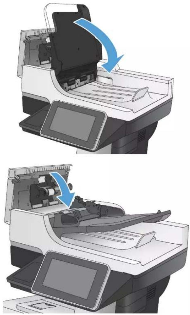 HP LaserJet Enterprise 500 MFP M525 - Elimination des bourrages dans le bac d'alimentation - 4