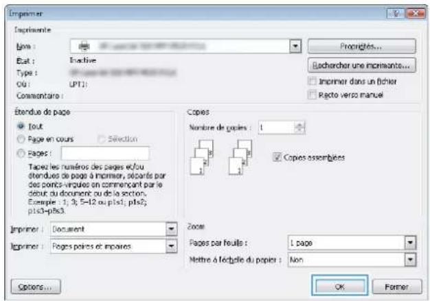 HP LaserJet Enterprise 500 MFP M525 - Créer un livret (Windows) - 3