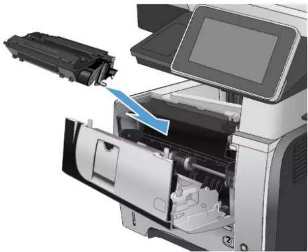 HP LaserJet Enterprise 500 MFP M525 - Supprimez les bourrages au niveau de la porte arrière et dans la zone de fusion - 3