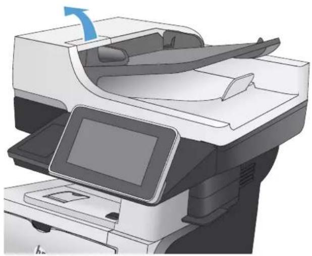 HP LaserJet Enterprise 500 MFP M525 - Elimination des bourrages dans le bac d'alimentation - 1