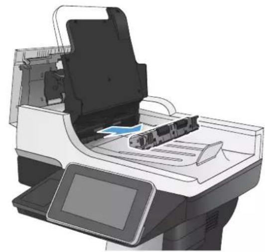 HP LaserJet Enterprise 500 MFP M525 - Elimination des bourrages dans le bac d'alimentation - 3