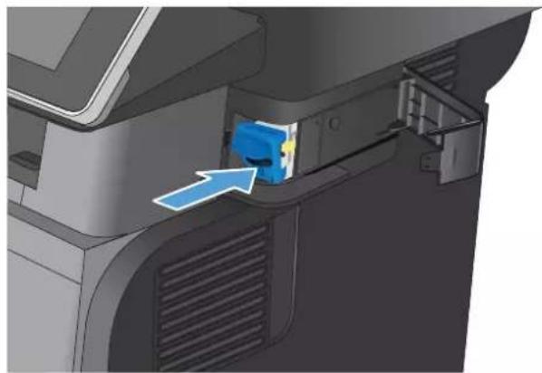HP LaserJet Enterprise 500 MFP M525 - Chargement d'agrafes - 2