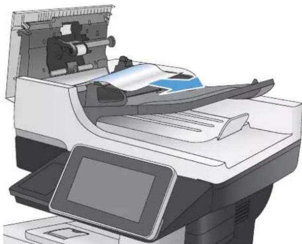 HP LaserJet Enterprise 500 MFP M525 - Elimination des bourrages dans le bac d'alimentation - 2