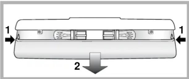 INDESIT BIAAA 12 X - Sustituir la bombilla - 1
