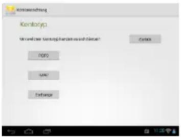 INTENSO TAB 724 - Instalar su cuenta de email - 1