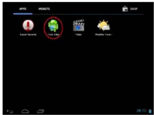 INTENSO TAB 724 - 14.) Task manager - 1