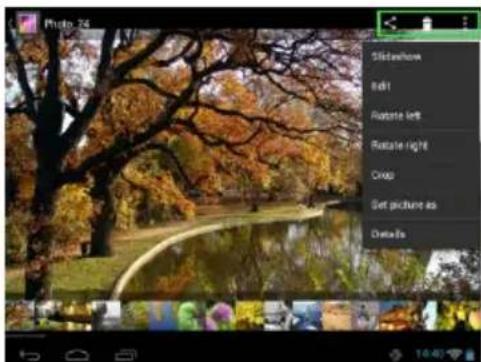 INTENSO TAB 724 - d) Галерея / приложение Фотогалерея (Widget) - 5