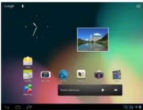 INTENSO TAB 724 - 10.) Пусковой экран - 1