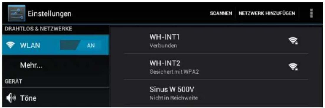 INTENSO TAB 724 - Automatische Verbindung - 1