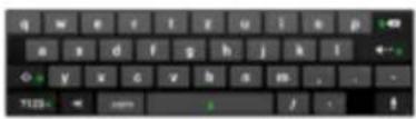 INTENSO TAB 724 - Utilisation du clavier virtuel - 1